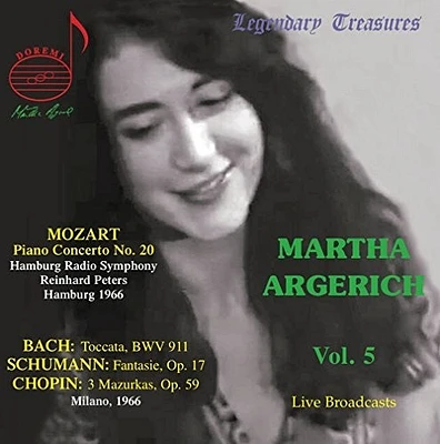 J.S. Bach / Schumann/ Ndr Sinfonieorchester - Martha Argerich Live Vol. 5