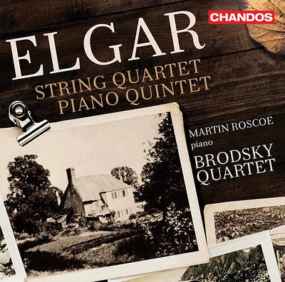 Elgar/ Roscoe/ Brodsky Quartet - String Quartet / Piano Quintet