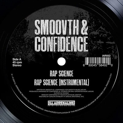 Smoovth & Confidence - Rap Science / Come Get It