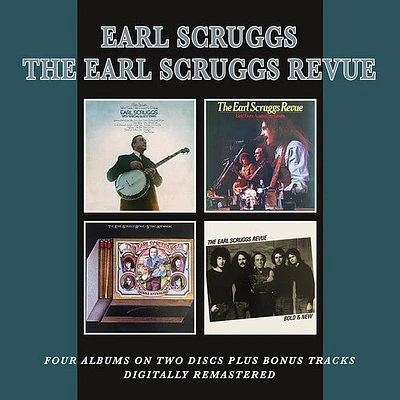 Earl Scruggs / Earl Scruggs Revue - I Saw The Light With Some Help From My Friends / Live! From Austin City Limits / Strike Anywhere / Bold & New