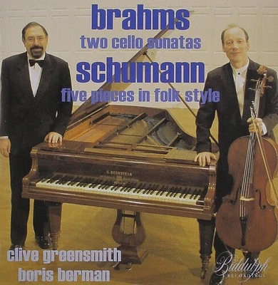 Brahms/ Schumann/ Greensmith/ Berman - Brahms: Cello Sonatas