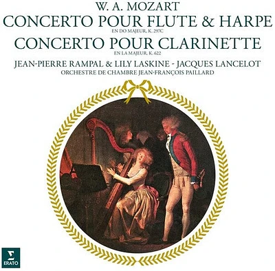 Jean-Pierre Rampal - Mozart: Concerto for flute & harp Clarinet Concerto