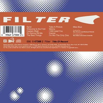 Filter - Title Of Record