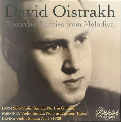 David Oistrakh - David Oistrakh Plays Bach, Medtner & Levina