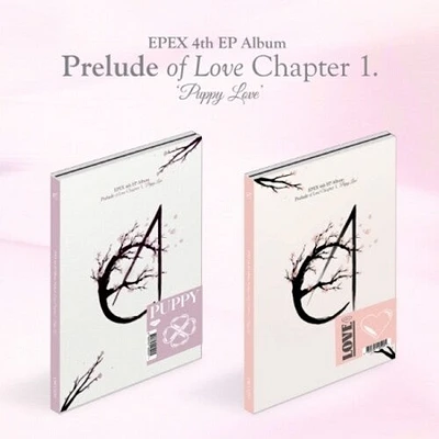 Epex - Prelude Of Love Chapter 1. Puppy Love - Random Cover - incl. Photo Book, Lyric Poster, 16 Photo Card Set, 8 Tin Soldier Card Set + Sticker