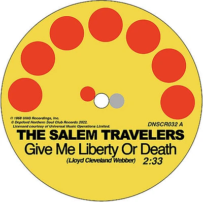 Salem Travelers - Tell It Like It Is/give Me Liberty Or Death