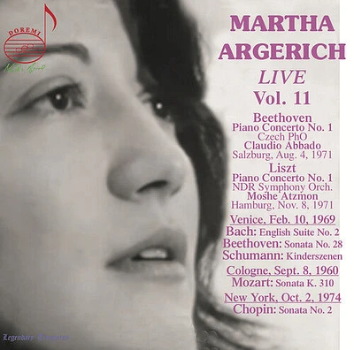 Bach/ Argerich/ Czech Philharmonic - V11: Martha Argerich Live