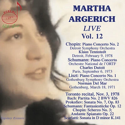 Bach/ Argerich/ Detroit Symphony - V12: Martha Argerich Live