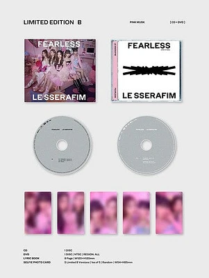 Le Sserafim - LE SSERAFIM - Fearless (Limited Edition B - CD + DVD)