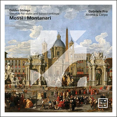 Montanari/ Anima & Corpo - Golden Strings  Sonatas for Violin & Basso Continuo