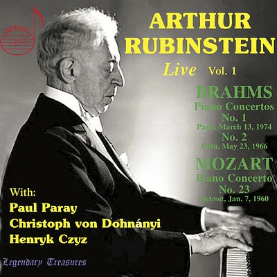 Brahms/ Chopin/ Mozart - Arthur Rubinstein Live, Vol. 1