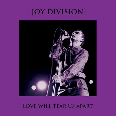 Joy Division - Love Will Tear Us Apart - Purple/black Splatter