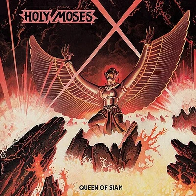 Holy Moses - Queen Of Siam - Oxblood/yellow