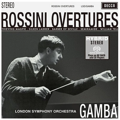 Rossini/ Pierino Gamba / London Symphony Orch - Rossini Overtures