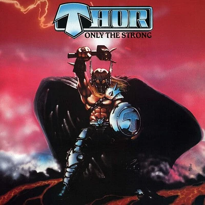 Thor - Only The Strong - Red/black Splatter