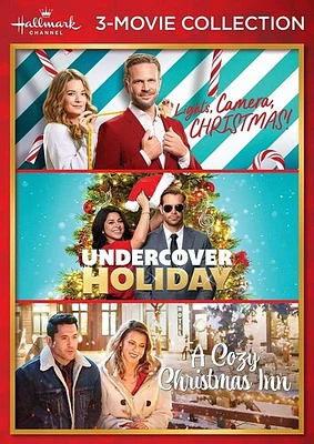 Hallmark Channel 3-Movie Collection (Lights, Camera, Christmas! / Undercover Holiday / A Cozy Christmas Inn)