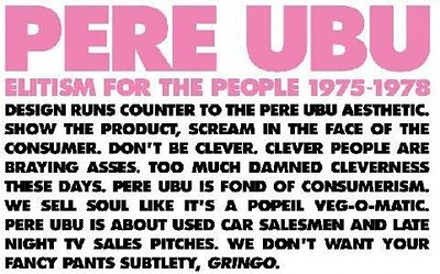 Pere Ubu - Elitism For The People: 1975-1978