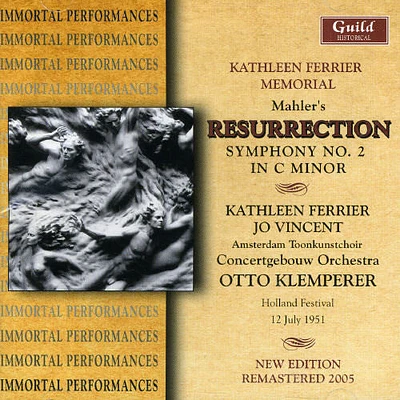 Mahler/ Ferrier/ Vincent/ Klemperer/ Cgb - Symphony 2 in C minor: Resurrection