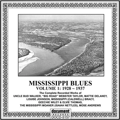 Mississippi Blues Vol. 1 (1928-1937)/ Various - Complete Recorded 1