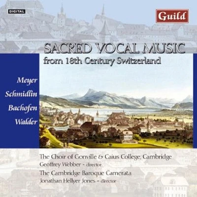 Sacred Vocal Music 18th Ctry Switzerland/ Various - Sacred Vocal Music 18th Ctry Switzerland / Various