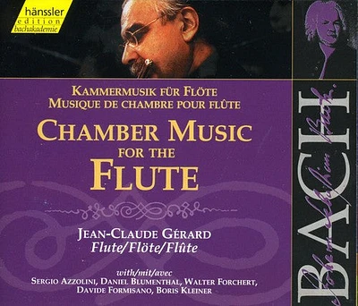 Bach/ Gerard - Flute Chamber Music