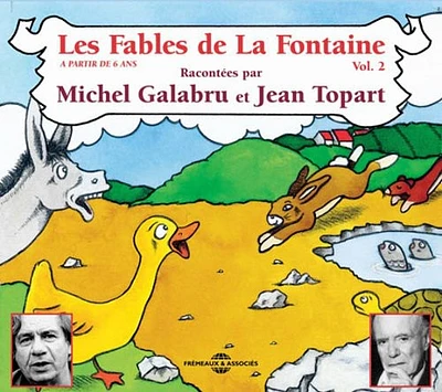 Michel Galabru / Jean Topart - Les Fables De La Fontaine, Vol. 2