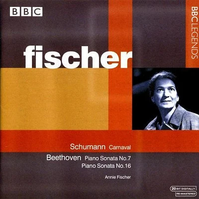 Schumann/ Beethoven/ Fischer - Carnaval / Piano Sonata Nos 7 & 16