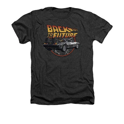 Back to the Future Time Ride Heather T-Shirt