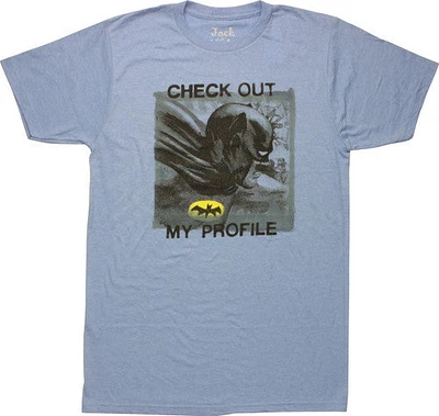 Batman Check Out My Profile T-Shirt