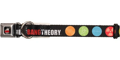 Big Bang Theory Science Symbols Pet Collar