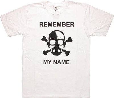 Breaking Bad Remember My Name T-Shirt Sheer