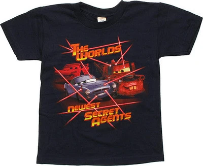 Cars Worlds Newest Secret Agents Youth T-Shirt