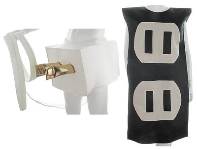 Socket and Plug Couples Costume in White Funny