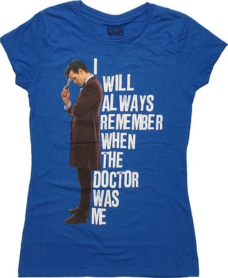 Doctor Who I Will Always Remember Baby T-Shirt