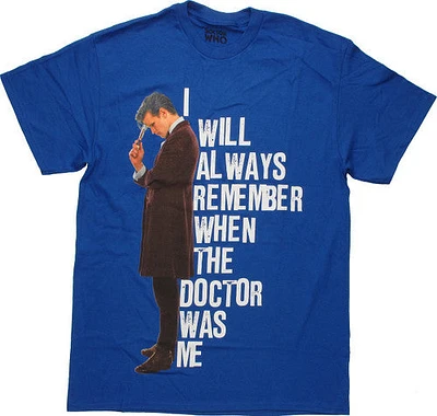 Doctor Who I Will Always Remember T-Shirt