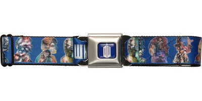 Doctor Who Silhouettes Scenes Seatbelt Belt