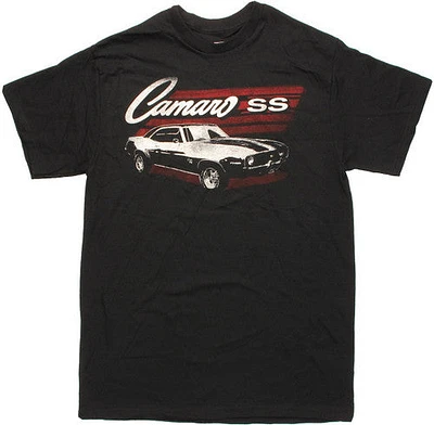 General Motors Chevrolet Camaro SS Black T-Shirt