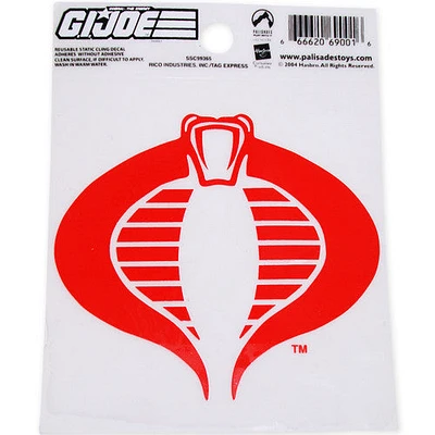 GI Joe Cobra Red Decal