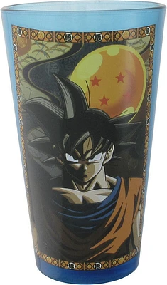 Dragon Ball Z Goku Four Star Blue Pint Glass