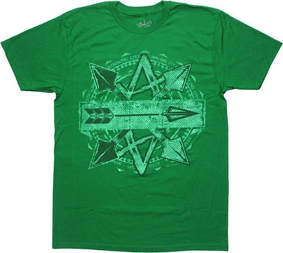 Green Arrow Crossed Arrows T-Shirt