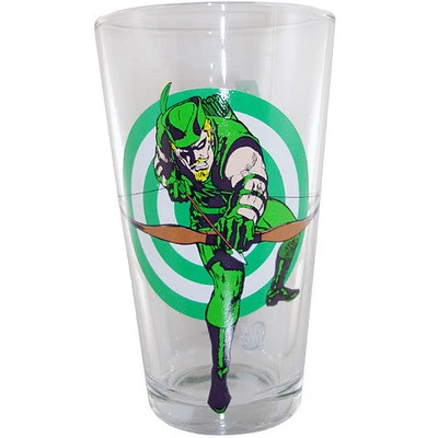 Green Arrow Target Glass