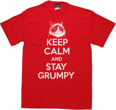 Grumpy Cat Keep Calm Stay T-Shirt