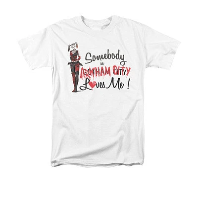 Harley Quinn Arkham City Somebody Loves Me T-Shirt