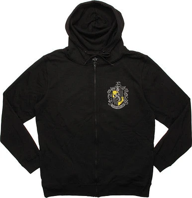 Harry Potter Hufflepuff Crest Zip Hoodie