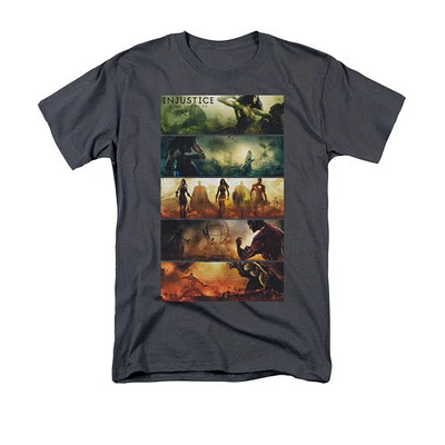 Injustice Gods Among Us Panels T-Shirt