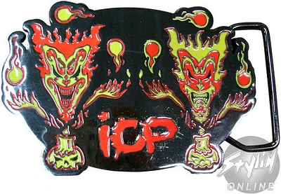 Insane Clown Posse Jeckel Belt Buckle in Red