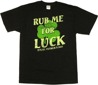 Irish Rub Me for Luck T-Shirt