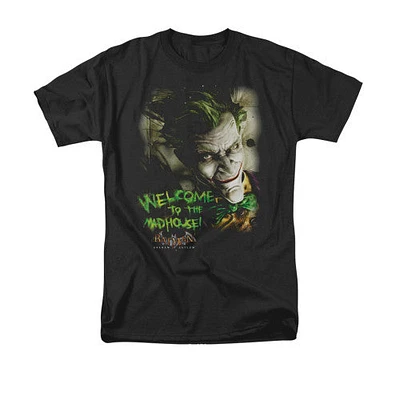 Joker Arkham Asylum Welcome To The Madhouse T-Shirt