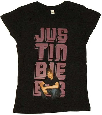 Justin Bieber Name Youth T-Shirt