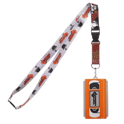 A Clockwork Orange Logo VHS Tape ID Holder Lanyard